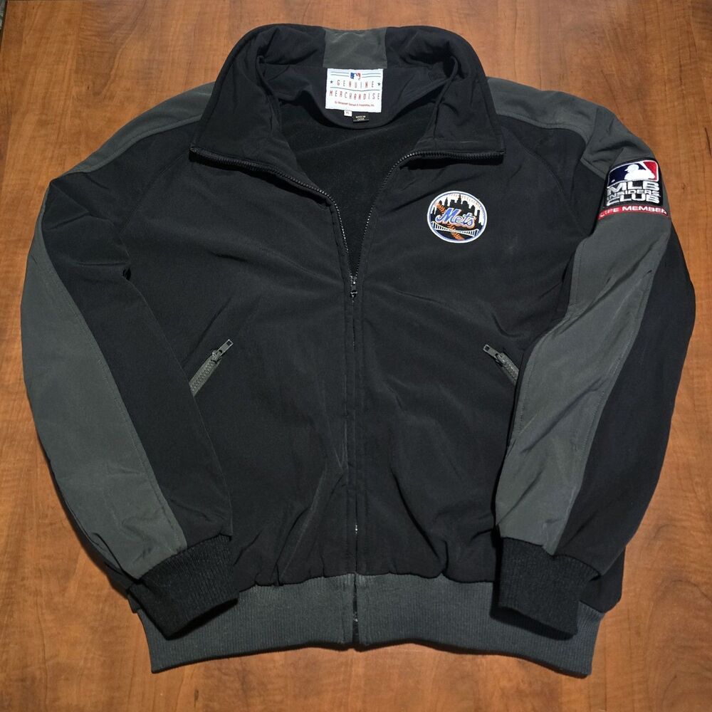 MLB Genuine Merchandise NY Mets Insiders Club Life Member Bomber Jacket XL